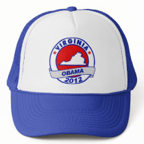 Obama - virginia trucker hats