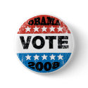 Obama Vote 2008 Button