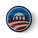 obama vote buttons
