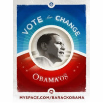 Obama Vote For Change photo sculptures by Acap_ebay Obama Vote For Change photo sculptures