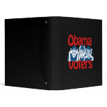 Obama Voters binders