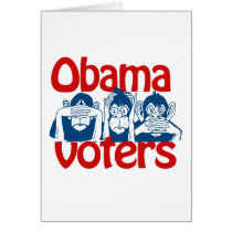 Obama Voters Greeting Cards
