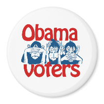 Obama Voters Refrigerator Magnet
