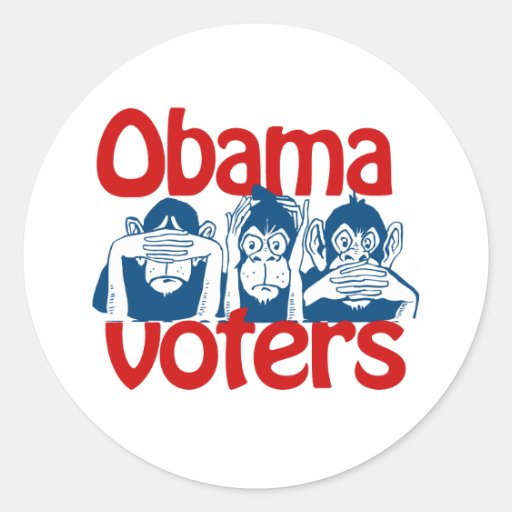 Obama Voters Stickers