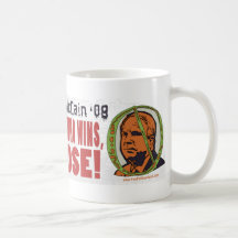 Obama vs McCain We Lose Mug