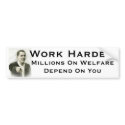 obama wants you bumpersticker