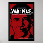 Obama: War Is Peace Print