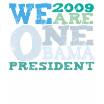 OBAMA We Are ONE - t-shirt