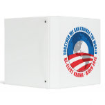 Obama: We Can Change The World Vinyl Binder