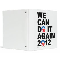 Obama: We Can Do It Again 3 Ring Binders