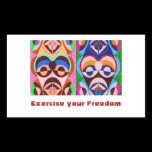 Obama - We can do it !! Exercise your Freedom !!! stickers