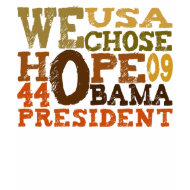obama hope 44 t-shirt