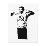 Obama wearing Commie t-shirt Postcard