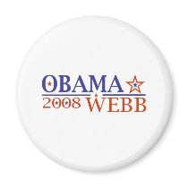 Obama Webb 08 magnets