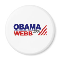 Obama Webb 2008 magnets