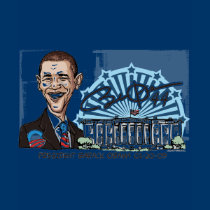 Obama White House Cartoon Gear t-shirts