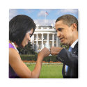 Obama White House Fist Bump Magnet by thebarackspot Obama White House Fist Bump Magnet