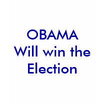 Obama will win the election t-shirts by Joseph5 Obama will win the election t-shirts