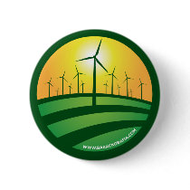 Obama Winds of Change Button