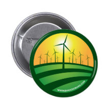 Obama Winds of Change Button