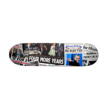 Obama Wins 2012 Skateboard