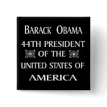 OBAMA WINS! PINBACK BUTTON