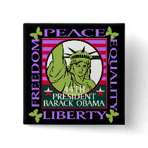 OBAMA WINS! PINS
