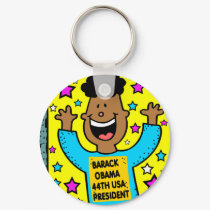 OBAMA WINS FOR KIDS keychains
