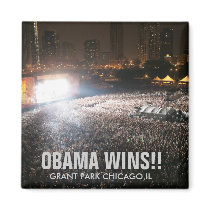 OBAMA WINS!! magnets