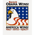 OBAMA WINS! t-shirts by OBAMAWINS OBAMA WINS! t-shirts