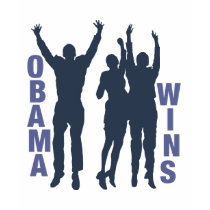 Obama Wins t-shirts