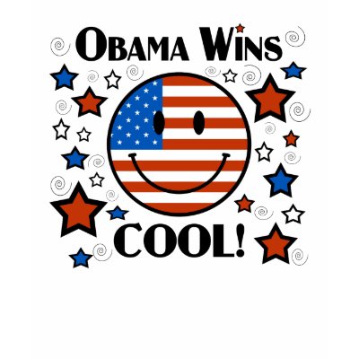 OBAMA WINS T-SHIRTS by OBAMAWINS