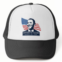 Obama Witness To History Mesh Hat