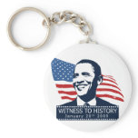 Obama Witness To History Keychain