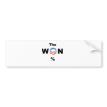 Obama WON! Bumper Sticker