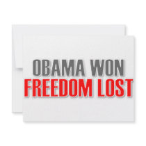 Obama Won Freedom Lost Invite