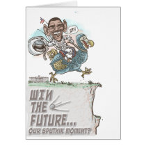 Obama WTF Dodo Bird Moment Greeting Card