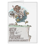 Obama WTF Dodo Bird Moment Greeting Card