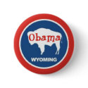 Obama Wyoming Button