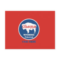 Obama Wyoming Caucus Postcard I