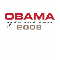 OBAMA "Yes We Can" 2008 t-shirts