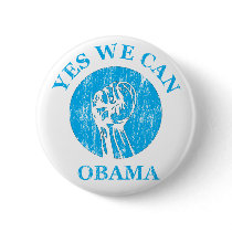 "Obama Yes We Can " Button