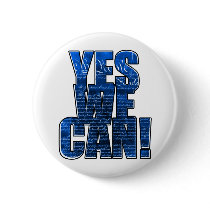Obama "Yes We Can!" Button