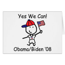 Obama - Yes We Can! cards