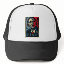 Obama Yes We Can, Has Mesh Hat