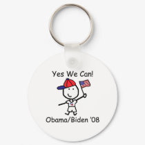 Obama - Yes We Can! keychains