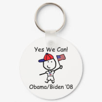 Obama - Yes We Can! keychains