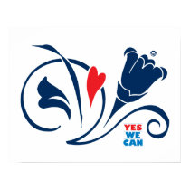 Obama - Yes We Can, Love Blossoms Poster posters