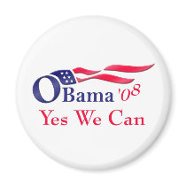 Obama yes we can Magnet