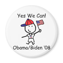 Obama - Yes We Can! magnets